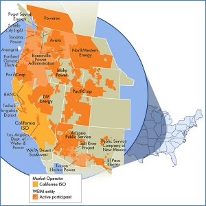 The Western Energy Imbalance Market, which now covers about 80% of the load in the West, must deal with increasing energy shortages in the region.