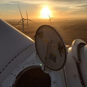 Wind tubines in Iowa