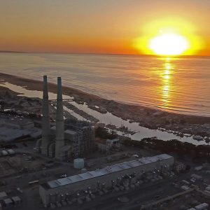 Vistra's Moss Landing battery storage project in California.