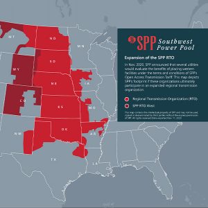 SPP RTO West and its current RTO footprint.