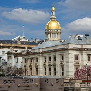 New Jersey state house in Trenton, N.J.