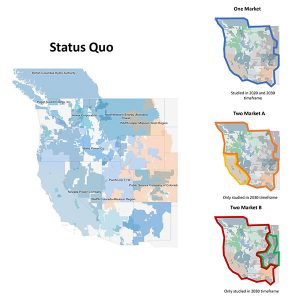 A state-led study examined four potential market configurations for the West in 2030.