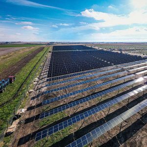 The Badger Hollow Solar Farm in Iowa County, Wisc.