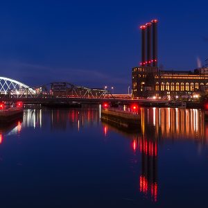 Starwood Energy's Manchester Street Power Station in downtown Providence is one of the largest power plants in Rhode Island.