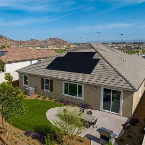 <p>Houses in KB Home's new Durango at Shadow Mountain subdivision will be part of a 219-home microgrid.</p>