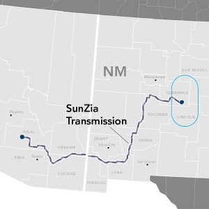 New Mexico's RETA is working with Pattern Energy to complete the SunZia transmission project.