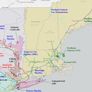 Interstate Pipelines Serving Eastern New York (2022)