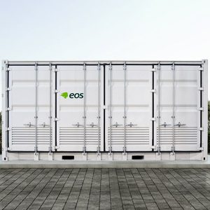 EOS Energy Enterprises' zinc hybrid cathode batteries are one part of the planned long-duration storage project.