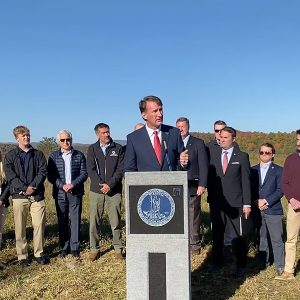 Gov. Glenn Youngkin announced his proposal for a $10 million Virginia Power Innovation Fund, with half the money going to develop a small modular nuclear reactor in the state.