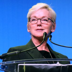 U.S. Energy Secretary Jennifer Granholm closes with the GCEAF on Friday, urging attendees to keep up the momentum from the conference and "deploy, deploy, deploy."