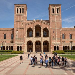 Royce Hall on the UCLA campus.