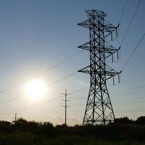 Transmission lines outside Wilmington, Del.