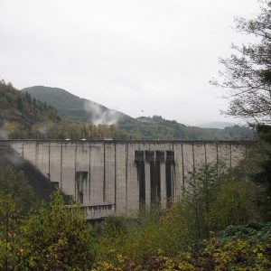 Tacoma Power's Mossyrock Dam is part of the Cowlitz River Project, one of four hydroelectric projects operated by the municipal utility.