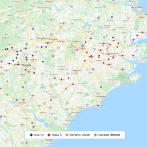 NCEMPA serves 32 cities and towns with their own municipal electric distribution systems in North Carolina.