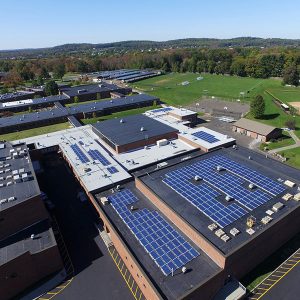 An 876-kW solar installation in Hopewell, N.J.