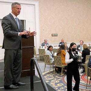 Interim ERCOT CEO Brad Jones speaks to the Dallas Friday Club on his Listening Tour's latest stop.