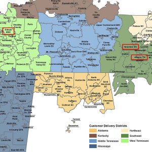 FERC rejected a request by Athens Utilities Board, Gibson Electric Membership Corp. and Volunteer Energy Cooperative to require TVA to provide them unbundled transmission so they can import cheaper power. But FERC Chair Richard Glick called on Congress to eliminate the TVA ...fence,... calling it an ...anachronism....