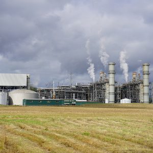 The U.S. Department of Energy is concentrating investments in demonstration projects that show the cost of capturing CO2 at natural gas power facilities like the Chehalis plant seen here to help inform policy.