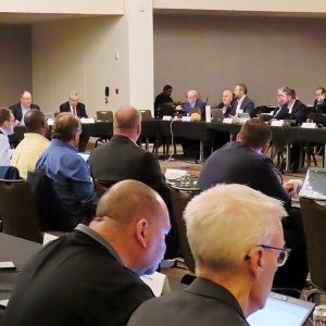 The RSTC at its first ... and so far only ... in-person meeting in Atlanta, in March 2020. The organization is considering returning to face-to-face gatherings in some form for its spring meeting, currently scheduled to be held in Atlanta March 8-9.