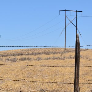 Transmission line in Umatilla County, Ore.