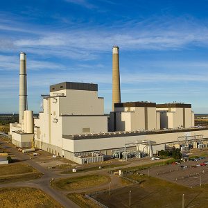 Xcel Energy's Sherco power plant in Becker, Minn.