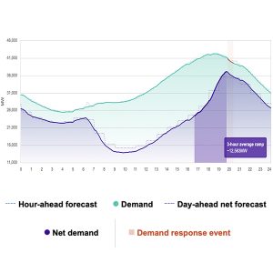 CAISO called on demand response just before 8 p.m. on July 20 as net load exceeded forecasts and the ISO faced a shortage of ramping resources.