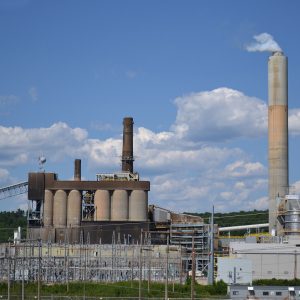 The Merrimack Station in New Hampshire, the last coal-fired power plant in New England