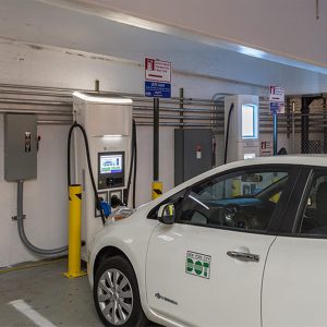 NYPA level 3 DC fast EV charger
