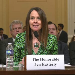 CISA Director Jen Easterly testifies at a January 2024 hearing of the House Select Committee on the Chinese Communist Party.