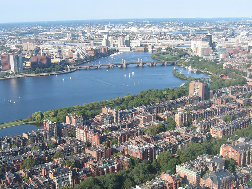 The Charles River in Boston