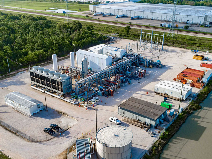 NET Power's 50-MW low-carbon natural gas test facility in La Porte, Texas