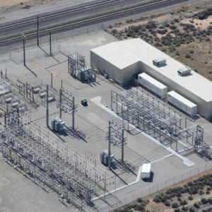 View of the Tehachapi Energy Storage Project in Tehachapi, Calif.