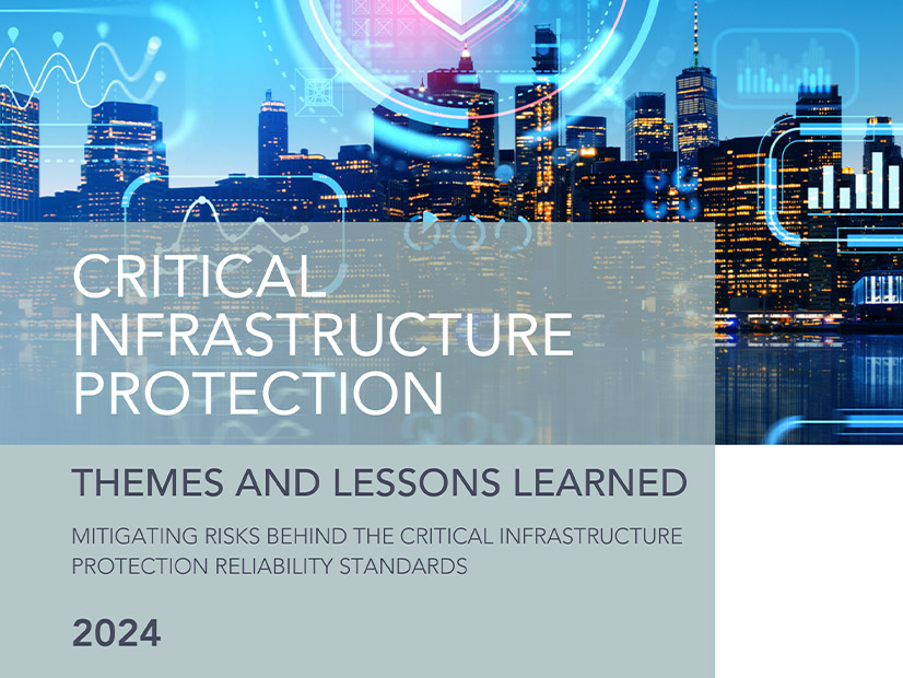 The "Critical Infrastructure Protection Themes and Lessons Learned" report is intended to identify "risk themes that have made it difficult ... to mitigate risks associated with the [CIP] standards." 