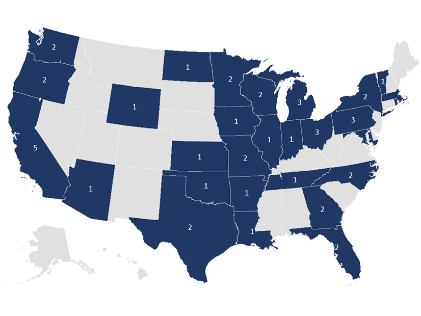 The first round of Charging and Fueling Infrastructure grants totaling $521 million will fund 51 projects across 29 states, the District of Columbia and eight tribal communities.