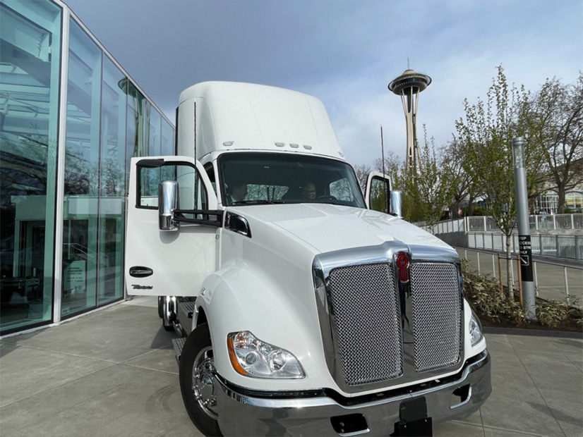 The Washington Trucking Associations is pushing back on the state's timeline for moving to zero-emissions trucks.