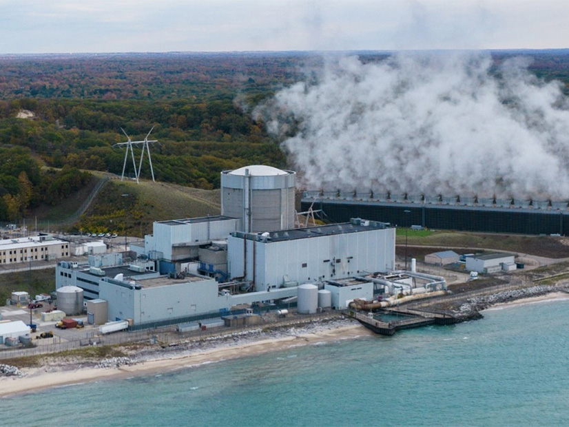 The Palisades nuclear plant in Covert, Mich.