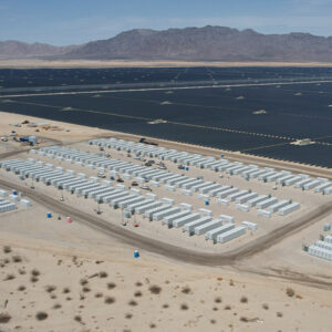 The 230-MW Desert Sunlight Battery Energy Storage System in Riverside County, Calif.