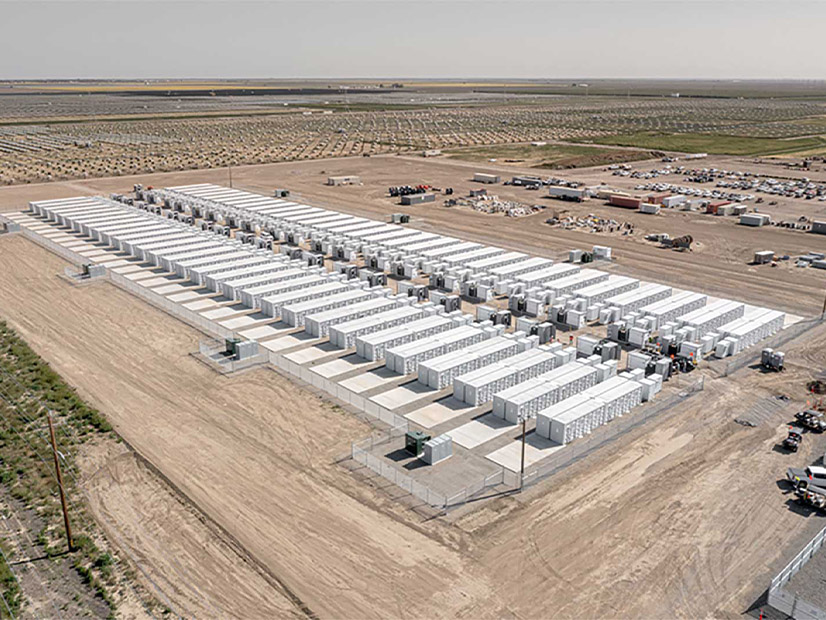 Fifth Standard, RWE Clean Energy's first utility-scale battery storage project in California. 