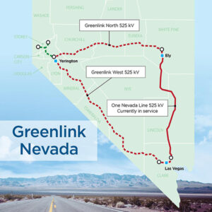 The U.S. Bureau of Land Management on Sept. 9 issued a record of decision that greenlights construction of NV Energy's Greenlink West transmission line and opens a comment period for the Greenlink North portion of the project.