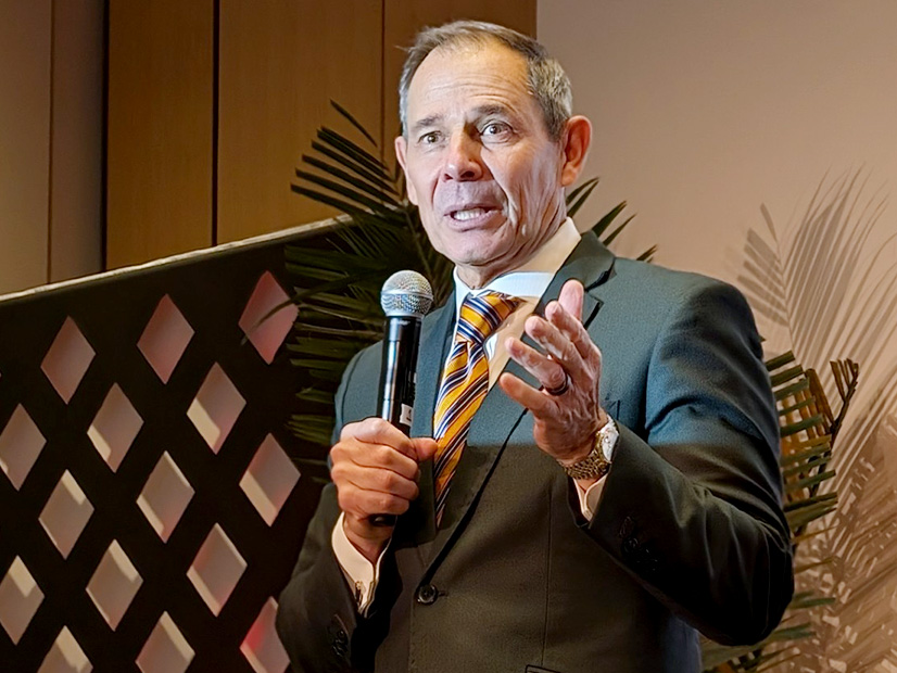 Rep. John Curtis (R-Utah) runs down the odds for permitting reform in a lame-duck Congress at the NCEW Policymakers Symposium.