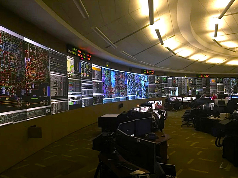 MISO control room