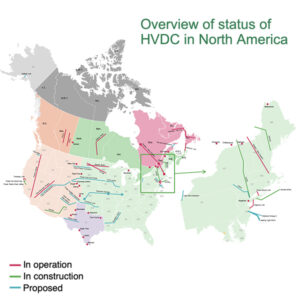 HVDC projects that DNV's Cornelis Plet presented at CIGRE in August.