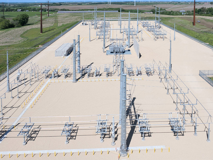 Hill Valley substation, completed as part of the  Cardinal-Hickory Creek line in Wisconsin