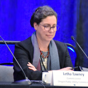 Oregon Public Utility Commissioner Letha Tawney