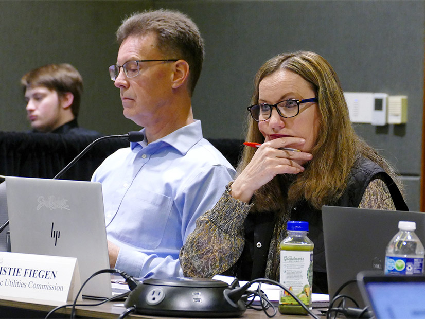 South Dakota's Kristie Fiegen chairs an SPP REAL Team meeting alongside Nebraska's Chuck Hutchison. 