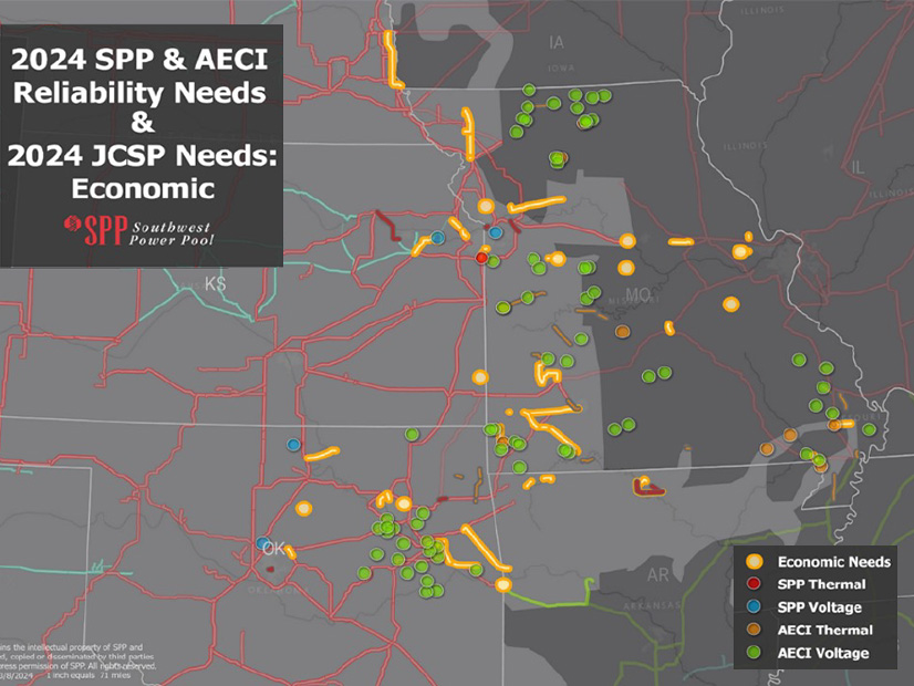 Identified reliability and economic needs by SPP and AECI. 