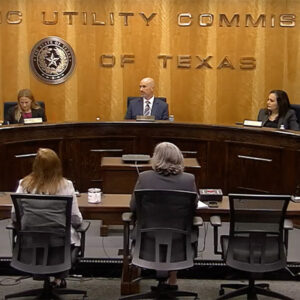 The Texas PUC discusses a management audit of CenterPoint Energy, as requested by the state's lieutenant governor.