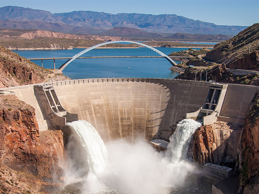 Salt River Project's Theodore Roosevelt Dam. The publicly owned utility was among four Arizona utilities to commit to joining SPP's Markets+.