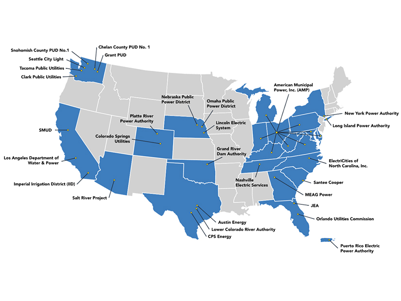 The Large Public Power Council represents 29 of the largest public power utilities in the U.S., serving more than 30 million customers, with more than 80 GW of generating capacity and 40,000 miles of high-voltage transmission. 