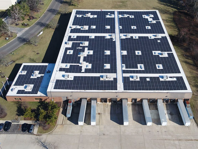 Mount Laurel community solar rooftop